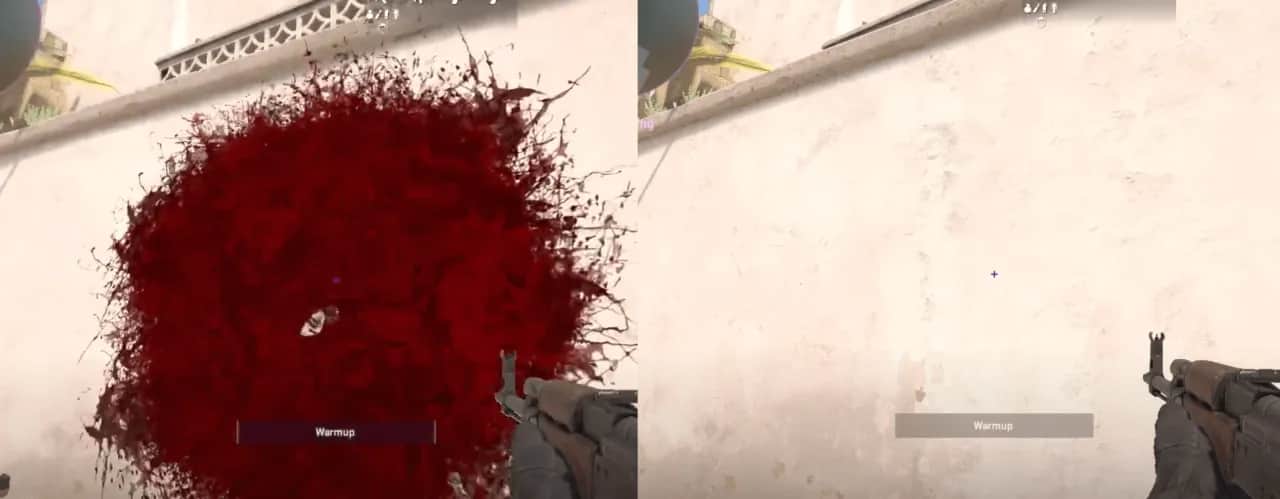 Usuń krew i ślady kul w CS2: Lepsza widoczność, więcej FPS!