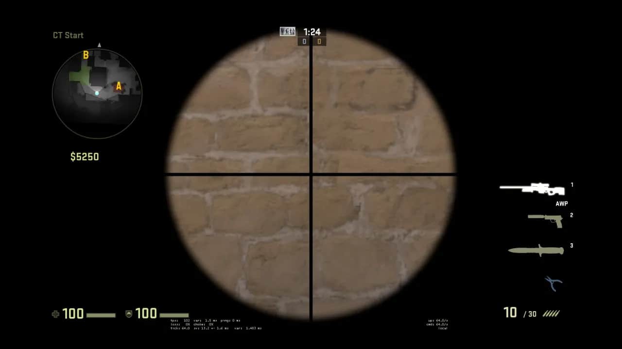 AWP CS2: Grubszy celownik? Zmień to komendą w 3 krokach!